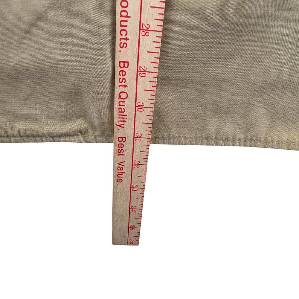 Vintage Boy Scouts of America Uniform Shirt Mens XL Tan Long Sleeve BSA Patches - Picture 3 of 9